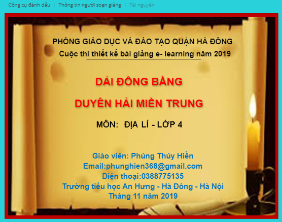 Giải Ba - Đồng bằng duyên hải miền trung
