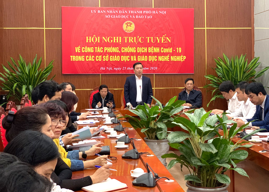 Hà Nội rà soát, thống nhất giải pháp đón học sinh trở lại trường học an toàn